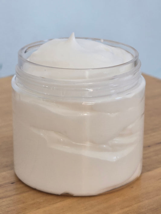 Whipped protective hand cream